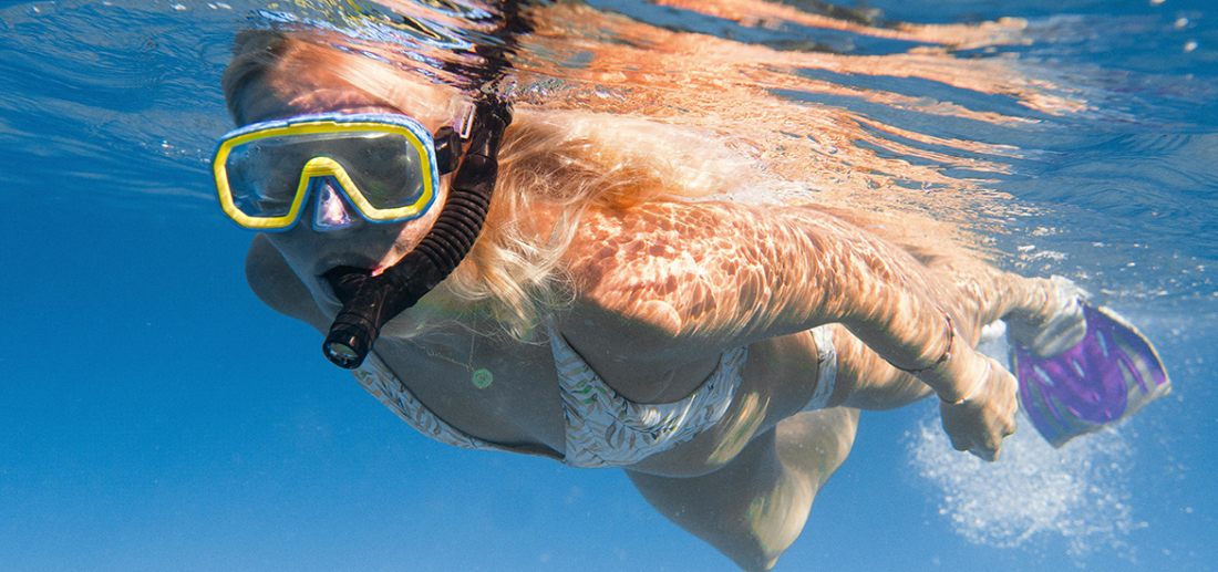 snorkelling in Ibiza