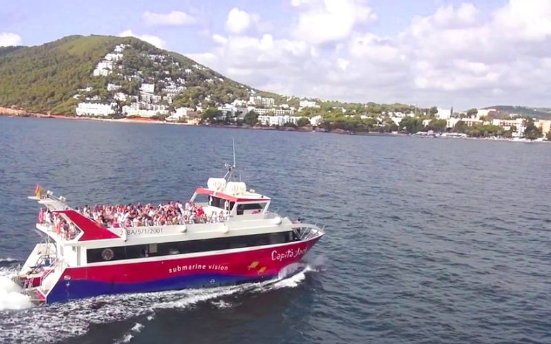 Explore Ibiza on the ferry from Es Canar