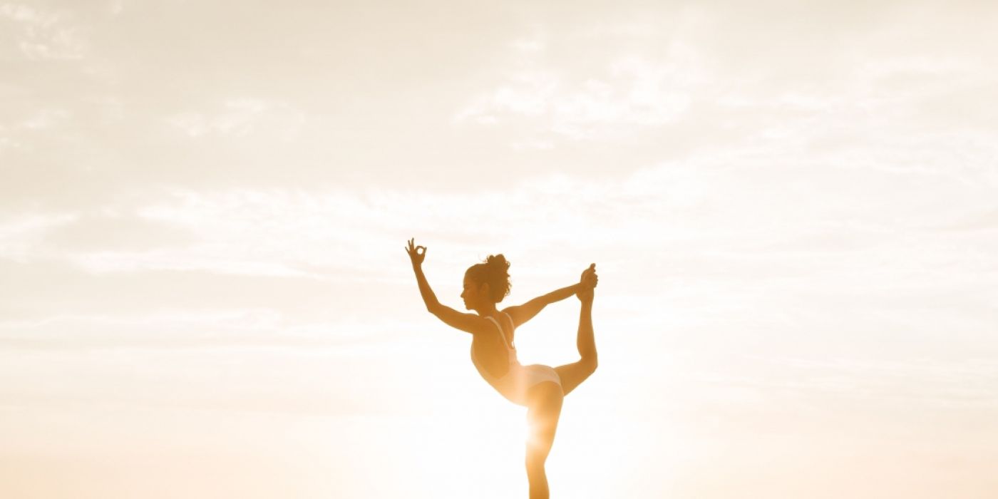 Yoga in Ibiza: Sun salutation from Hotel Anfora