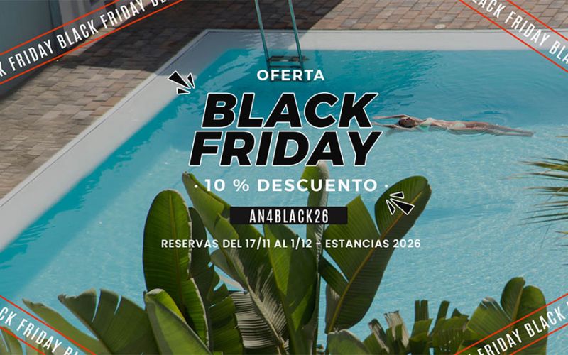 Black Friday: discount for your holidays in Ibiza in 2026
