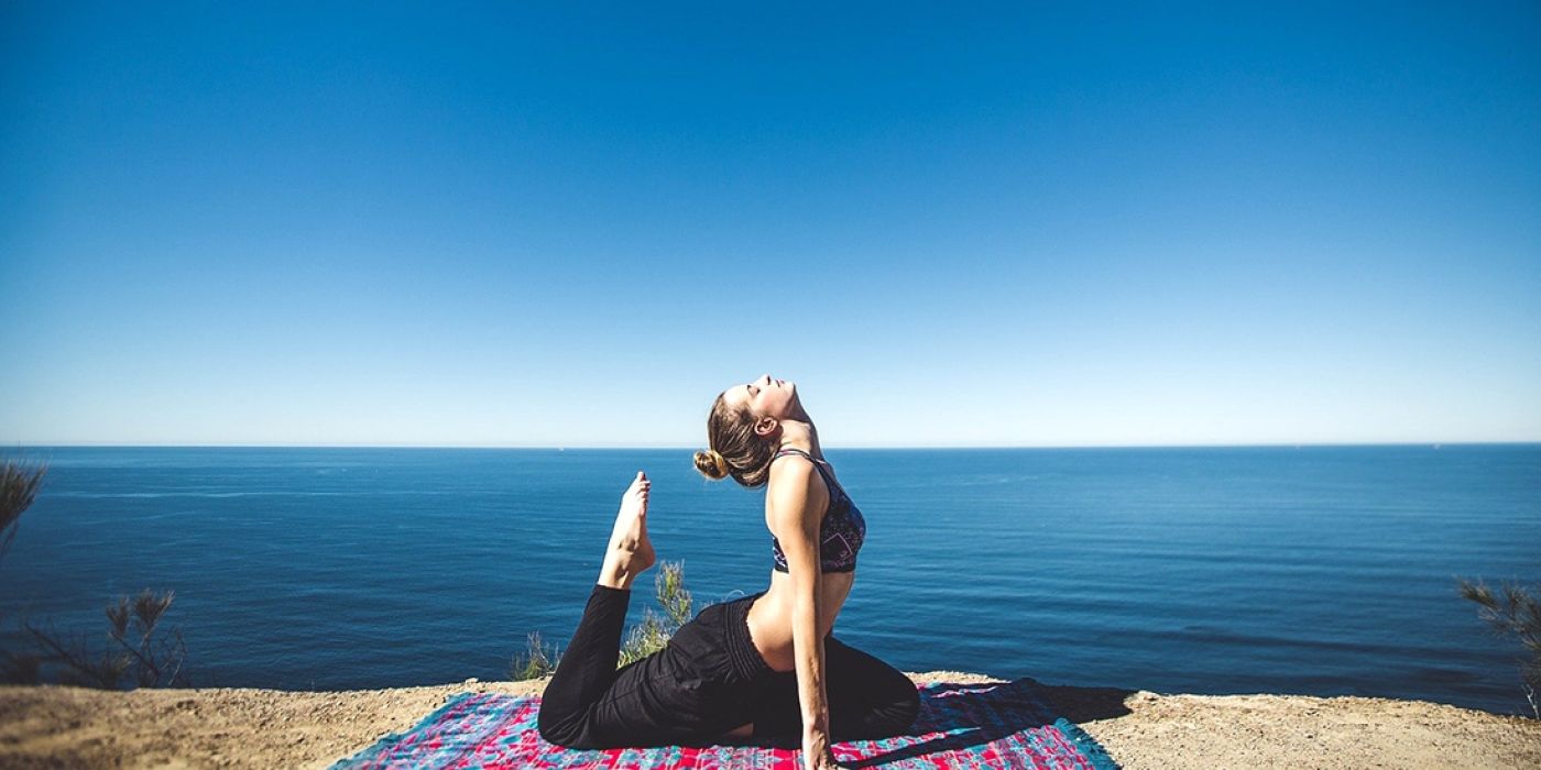 Beautiful places to practise yoga in and around Santa Eulalia