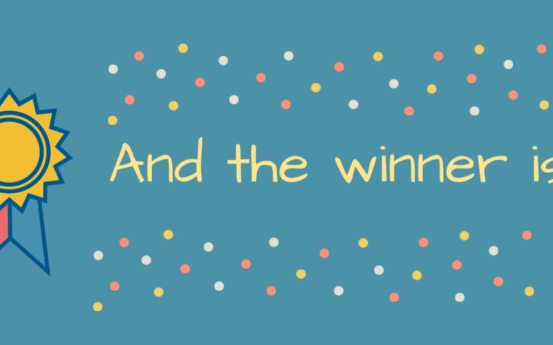 And the winner of the prize draw is...