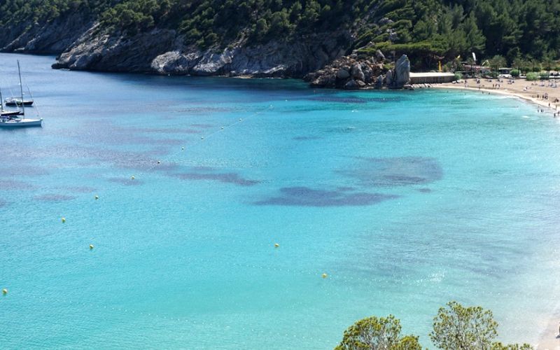 Route through the north of Ibiza
