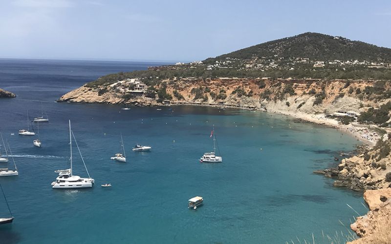 Day trip to the beaches on the western coast of Ibiza